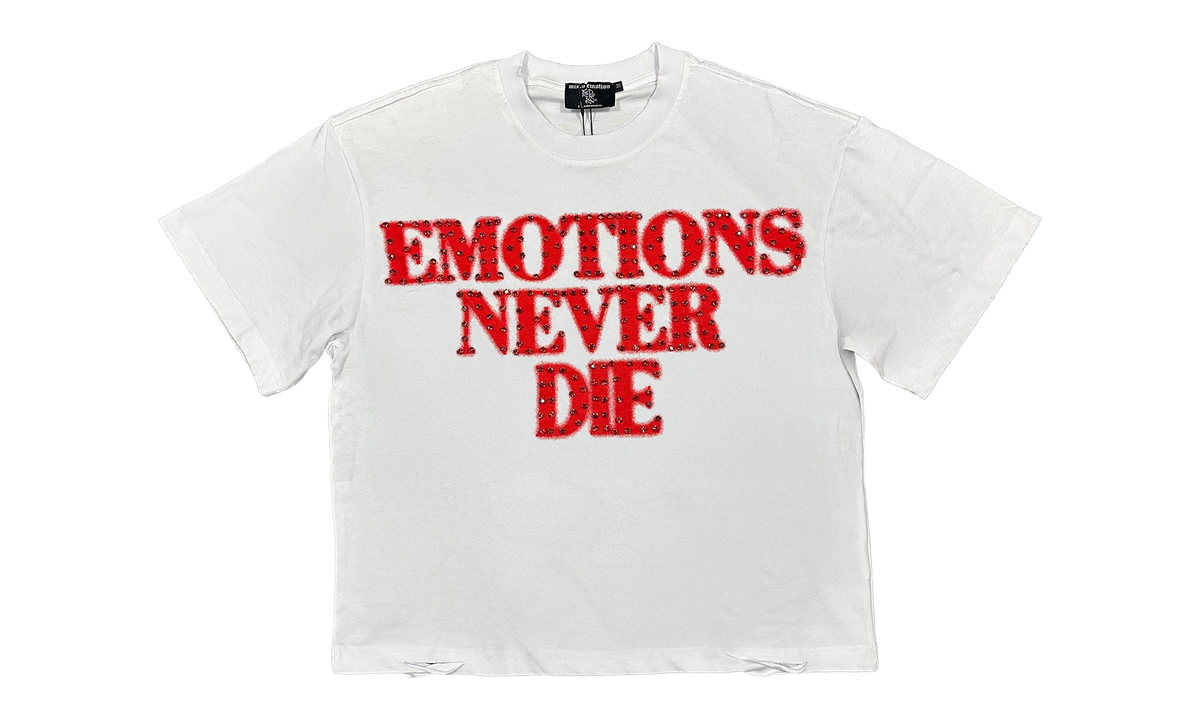 END Rhinestone Tee "White / Red" MIXE051