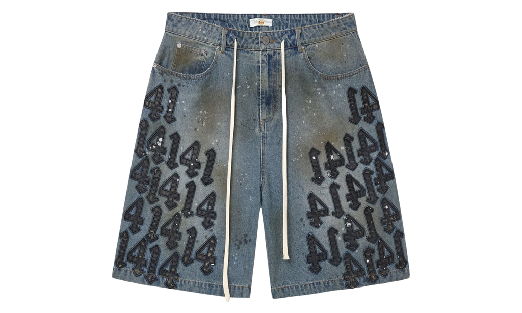 Lucky Charms Jorts "Blue/Black" VAL368
