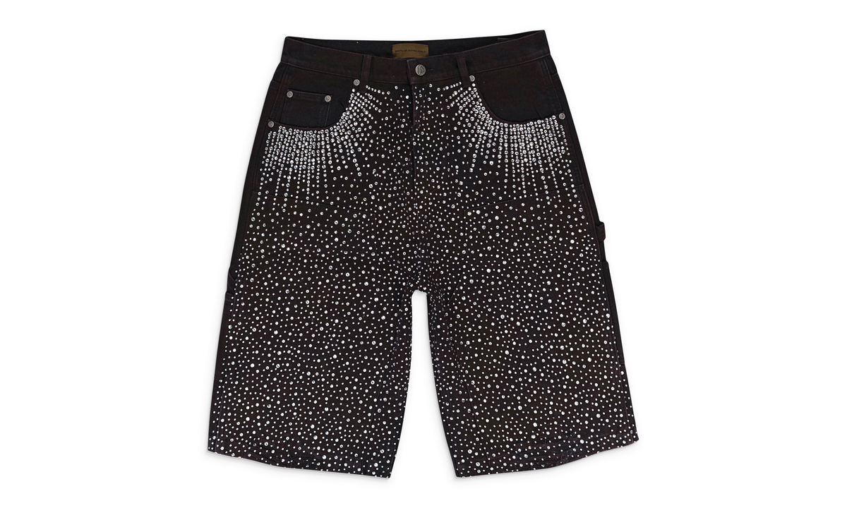 REDIAL 20K DIAMOND BLACK JORTS "Black / Rhinestone" BC24SSSP02_BLK