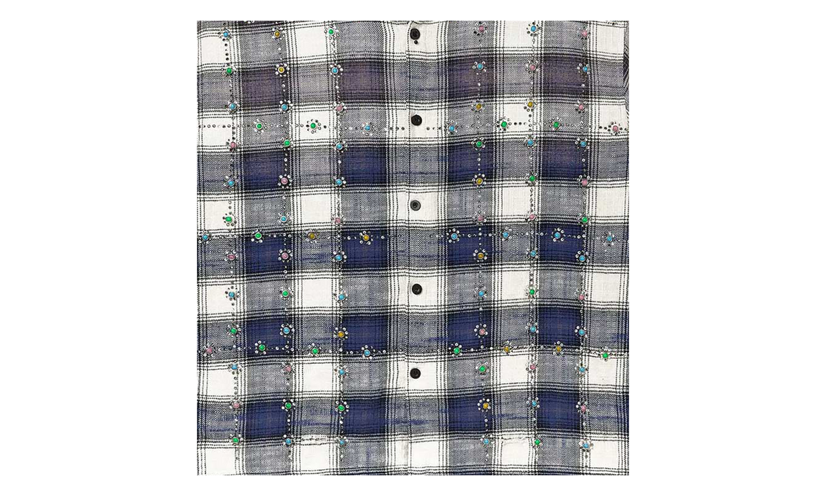Vale Forever Sky Gems Flannel "'Navy'" VAL19
