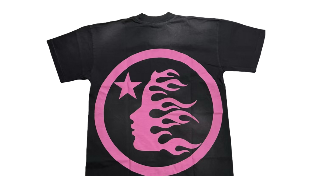 Classic Rhinestone Tee "Black / Pink" HSR371