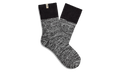 Rib Knit Slouchy Quarter Sock WMNS "Black" 1153340 BLK
