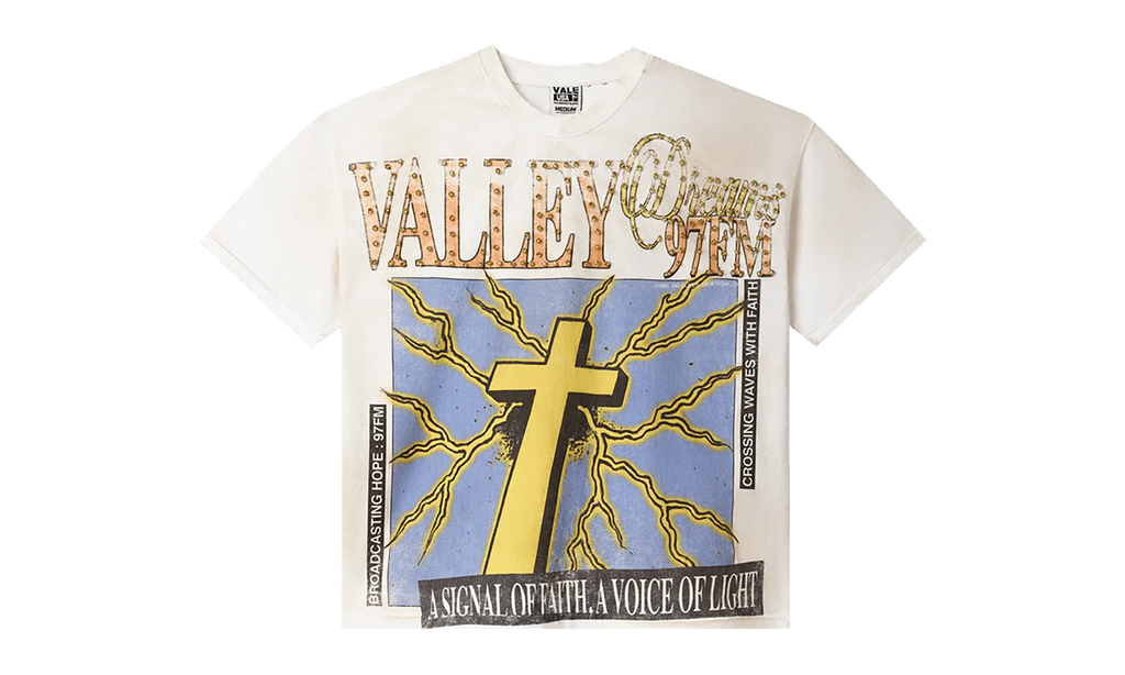 Thunder Cross Bling Tee "Dirt/White" VALE 07 002 TCBT CM