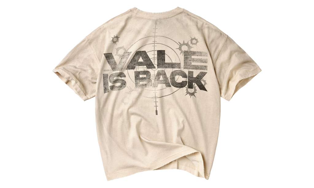 VALE IS BACK TEE "Beige" VAL403
