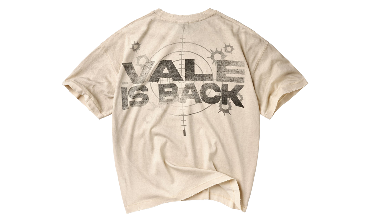 VALE IS BACK TEE "Beige" VAL403