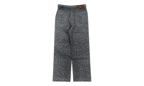 3D Printed Washed Swarovski Diamond Jean "Black" BC24SSPT06 BLAC