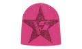 Star Rhinestone Skully Beanie "Pink" SP5der550