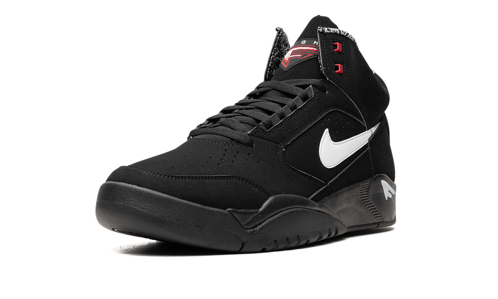 Air Flight Lite Mid "Black White Varsity Red" dq7687 003