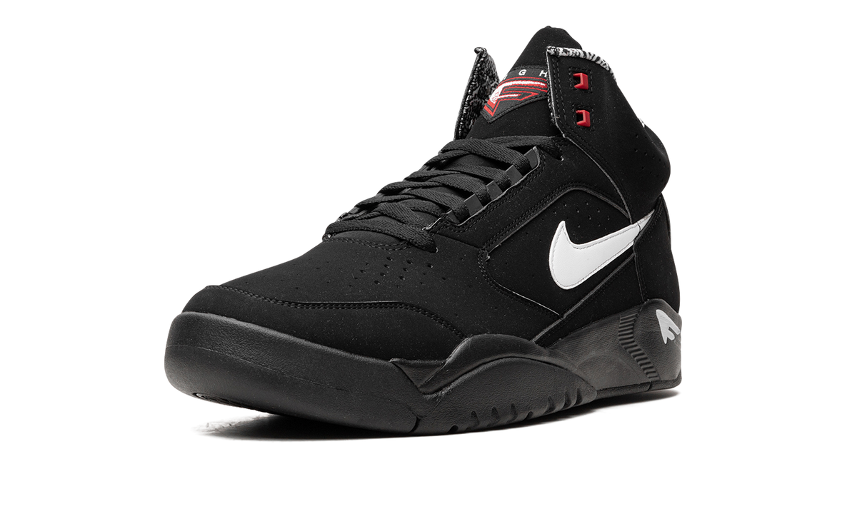 Air Flight Lite Mid "Black White Varsity Red" dq7687 003