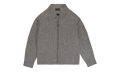 RHINESTONE ZIPPER WORK JACKET "BROWN" BC25SSJK16