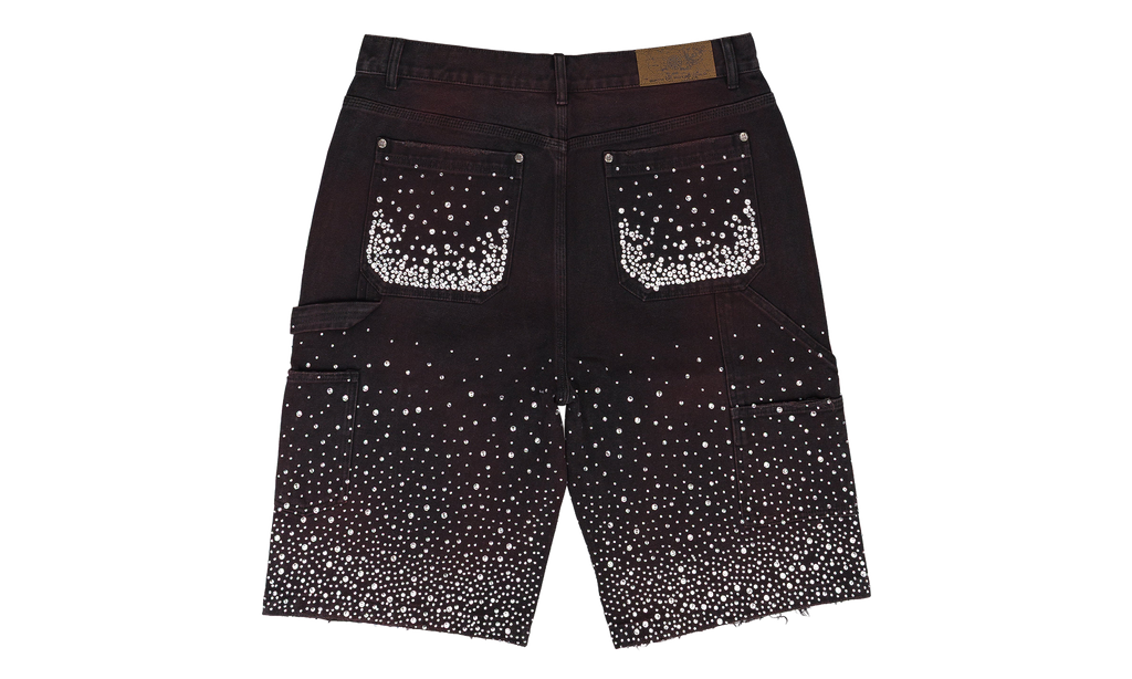 BLACK DIAMOND JORTS "Black / Rhinestone" BRC XBTM 0010