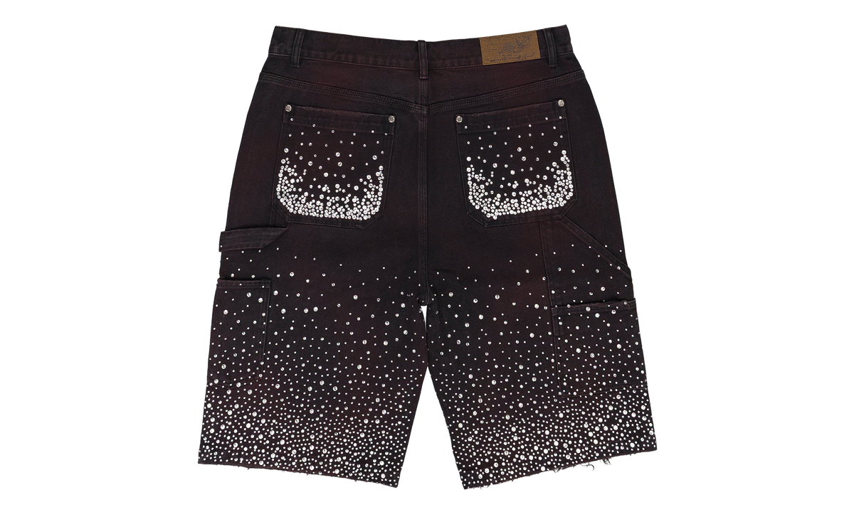 BLACK DIAMOND JORTS "Black / Rhinestone" BRC XBTM 0010