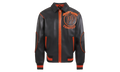 Champions Rhinestone Jacket "Black / Orange" PP037