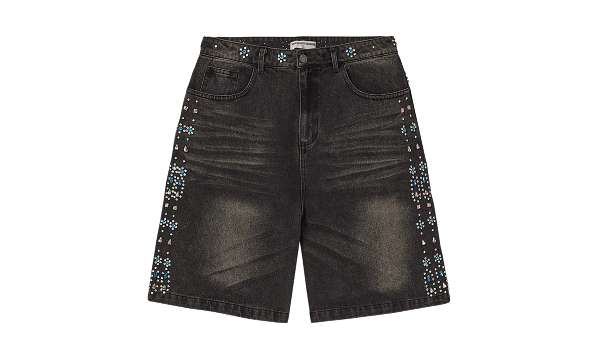 Candy Jorts "Black / Rhinestone" VALE 06 012 BCJ BK