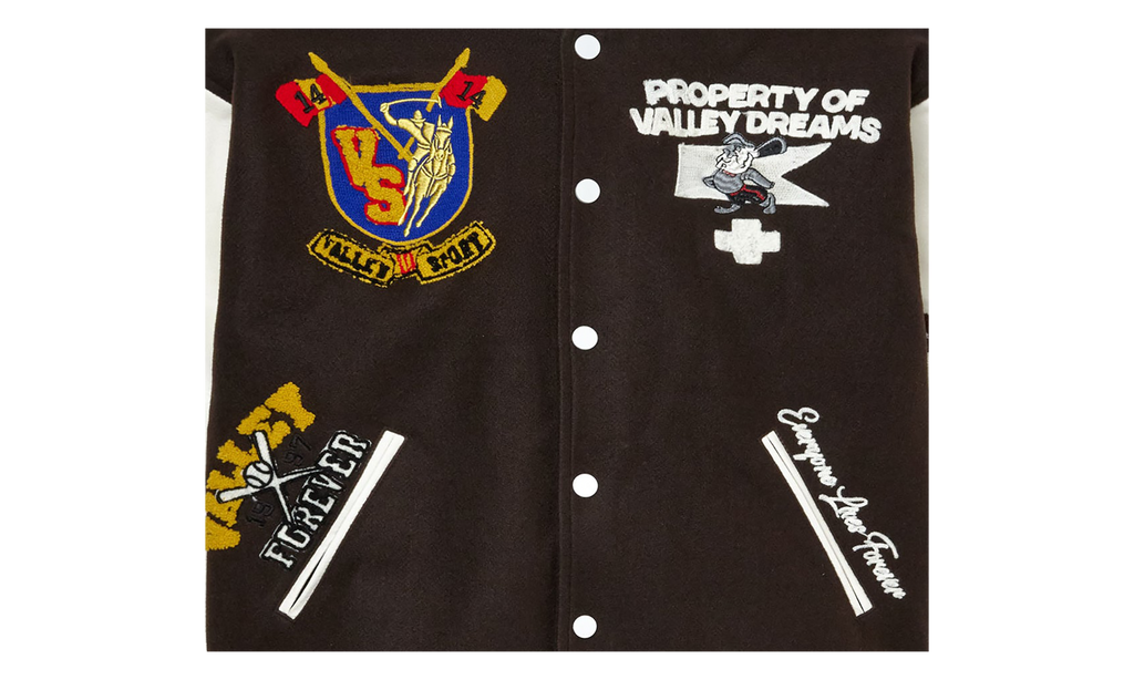 Alumni Varsity Jacket "Brown / White" 11451 10006VFAVB BROW