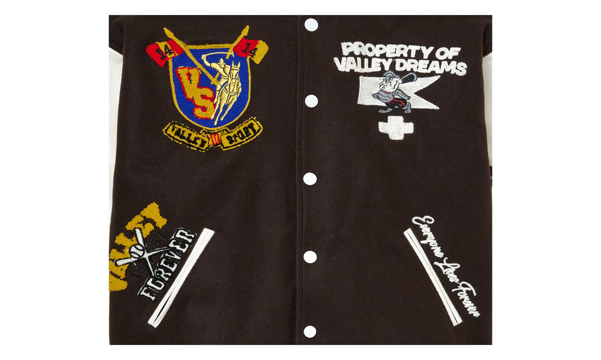 Alumni Varsity Jacket "Brown / White" 11451 10006VFAVB BROW