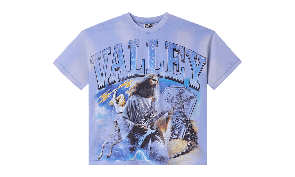 Holy Metal Bling Tee "Periwinkle" VALE 07 002 HMBT BL