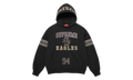 Rhinestone Eagle Hooded Sweatshirt "FW26 - Black" SU28231