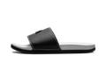 Adilette Comfort Slides "Core Black Silver Metallic" JQ2254