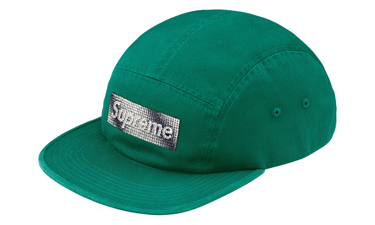 Rhinestone Label Camp Cap "FW26 - Green" SU28655