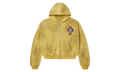 Sun Clustered Zip Up Hoodie "Yellow" VAL688