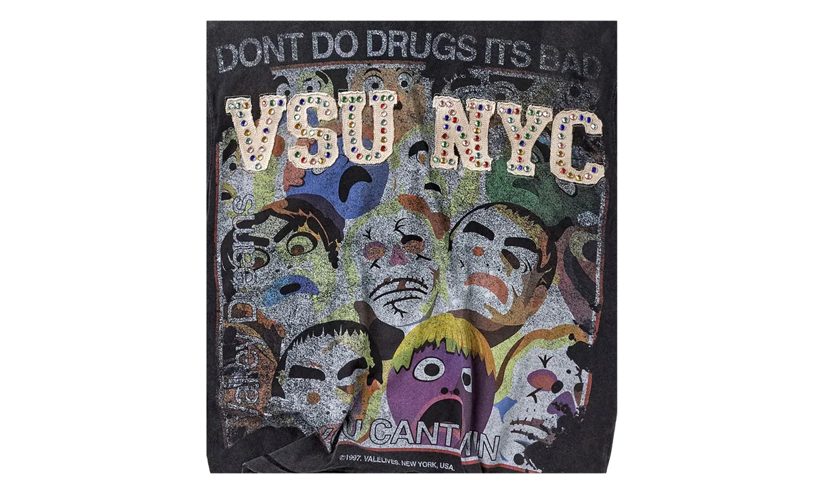 No Drugs Tank Top "Black" VAL362
